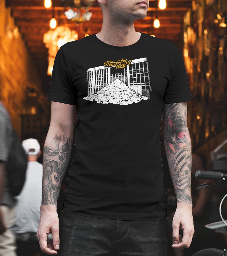 Milwaukee Record Snow Pile T-Shirt