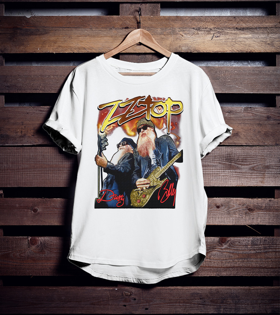 ZZ Top Live Since 1969 Vintage Dusty Billy T-Shirt