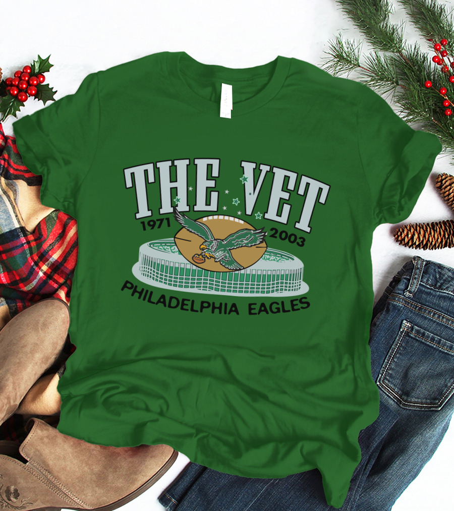 Philadelphia Eagles The Vet 1971-2003 Stadium T-Shirt