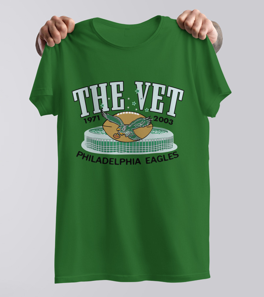 Philadelphia Eagles The Vet 1971-2003 Stadium T-Shirt