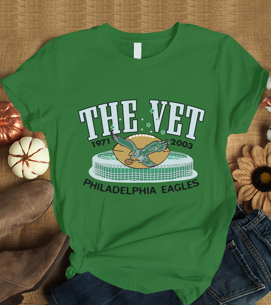 Philadelphia Eagles The Vet 1971-2003 Stadium T-Shirt