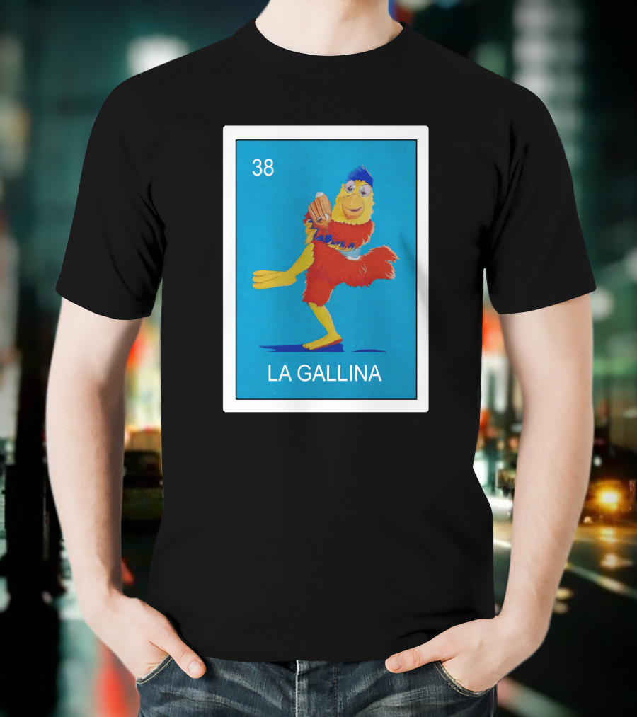 San Diego Chicken La Gallina 38 Baseball Character Merchandise T-Shirt