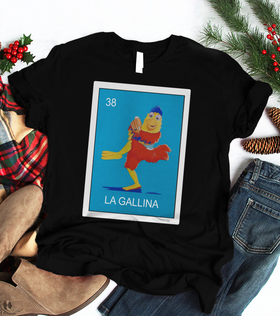San Diego Chicken La Gallina 38 Baseball Character Merchandise T-Shirt