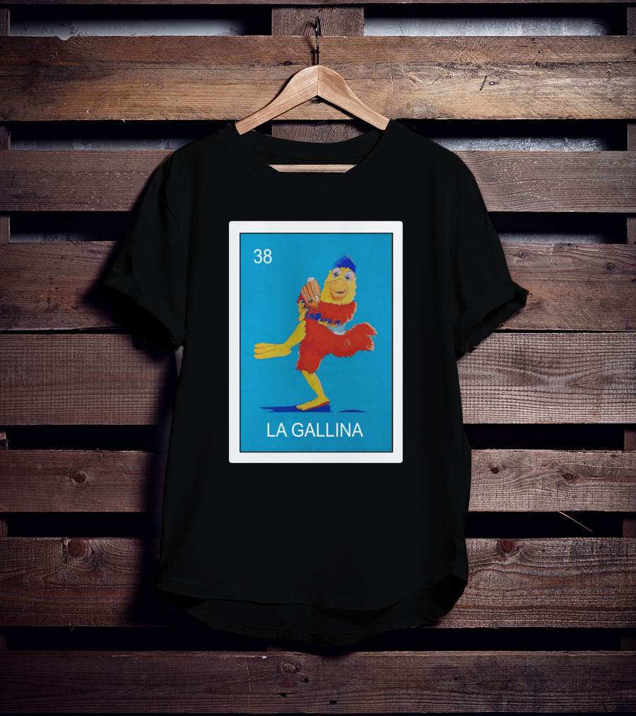 San Diego Chicken La Gallina 38 Baseball Character Merchandise T-Shirt