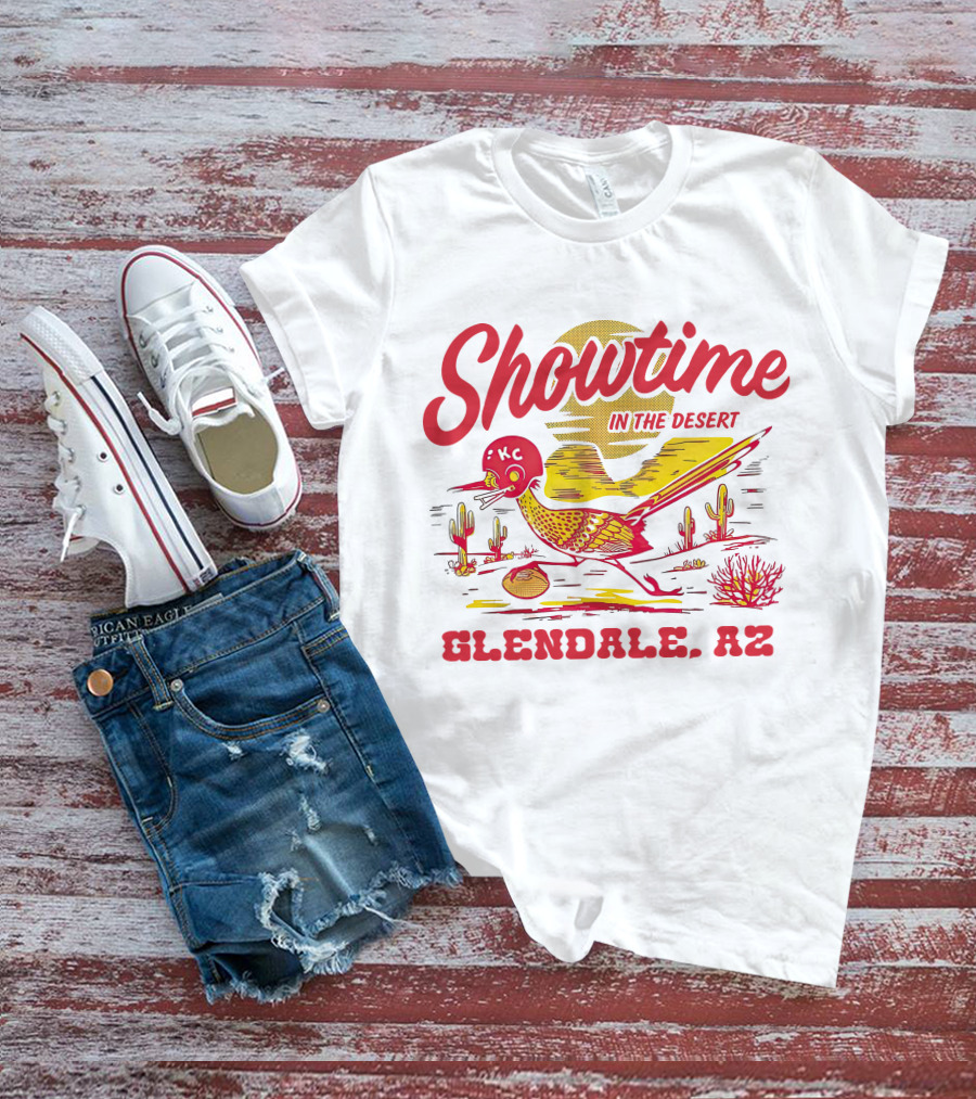 Showtime In The Desert Kansas City Chiefs Glendale AZ Merch T-Shirt