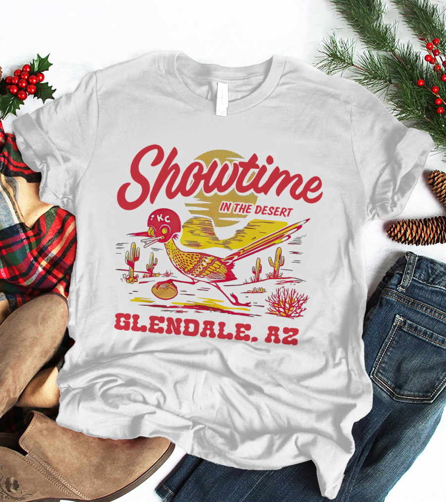 Showtime In The Desert Kansas City Chiefs Glendale AZ Merch T-Shirt