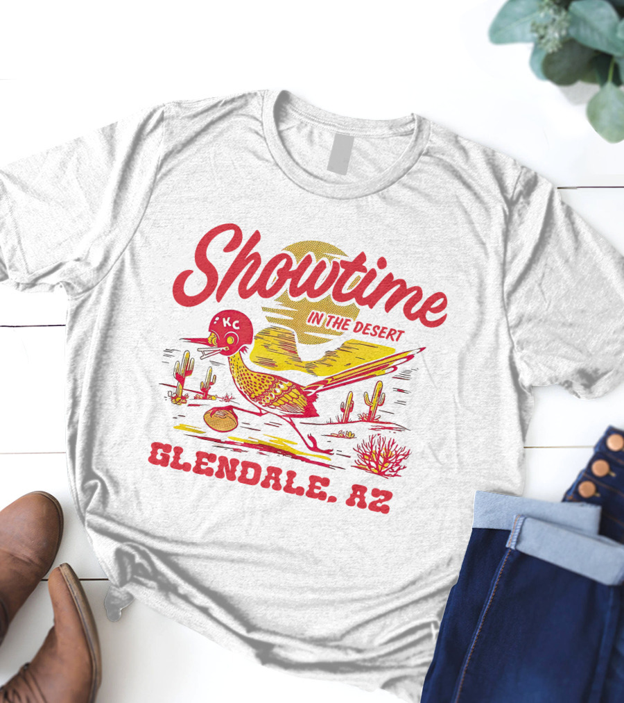 Showtime In The Desert Kansas City Chiefs Glendale AZ Merch T-Shirt