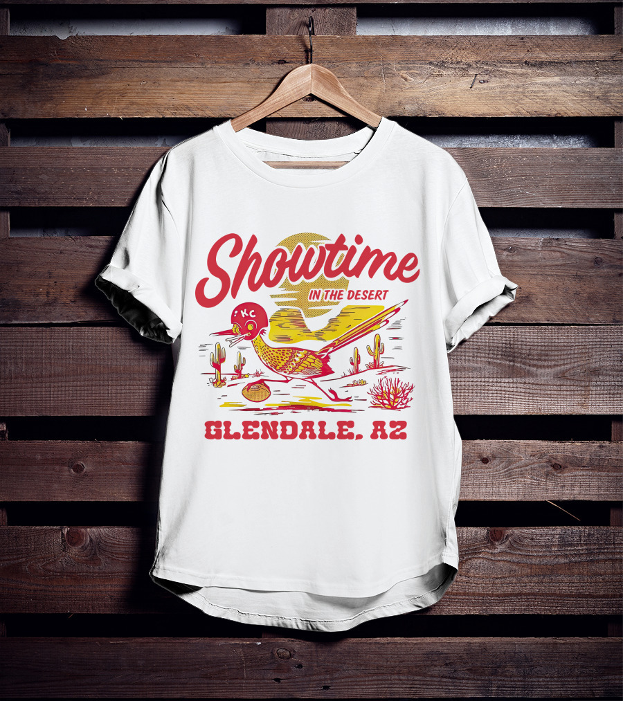 Showtime In The Desert Kansas City Chiefs Glendale AZ Merch T-Shirt