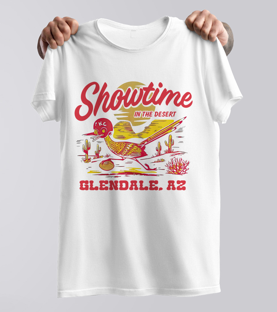 Showtime In The Desert Kansas City Chiefs Glendale AZ Merch T-Shirt