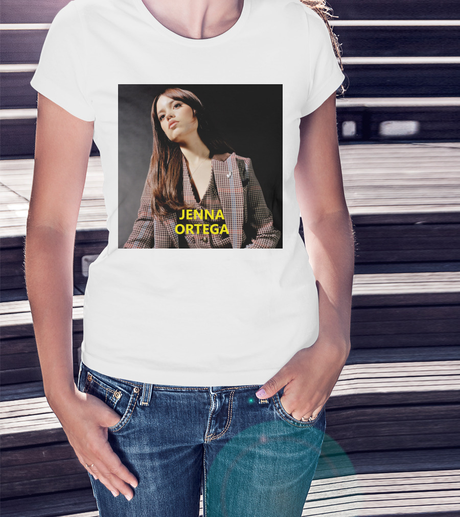 Jenna Ortega Fashion Wednesday Netflix Television T-Shirt
