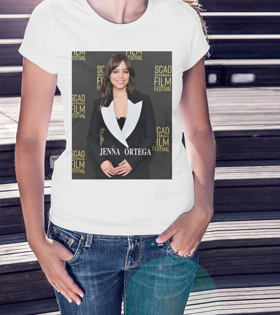 SCAD Savannah Film Festival Jenna Marie Ortega Wednesday Netflix Fashion T-Shirt