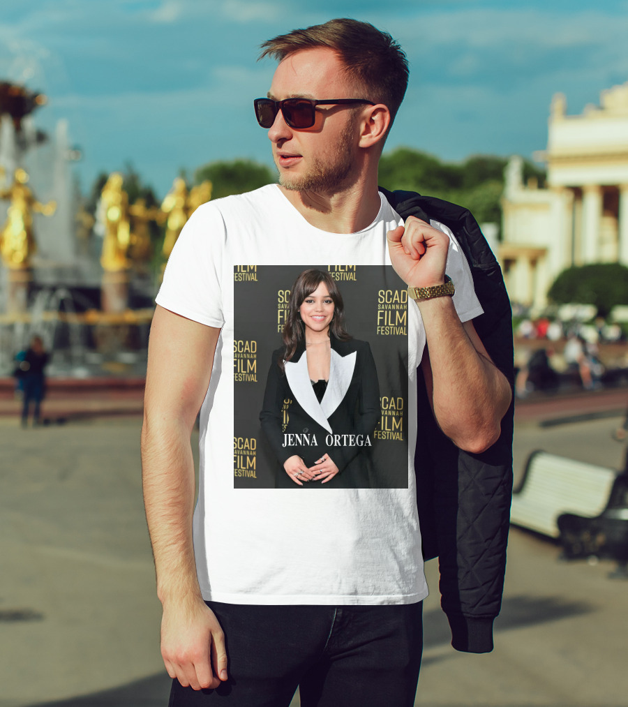 SCAD Savannah Film Festival Jenna Marie Ortega Wednesday Netflix Fashion T-Shirt