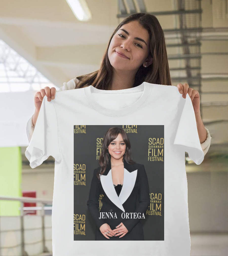 SCAD Savannah Film Festival Jenna Marie Ortega Wednesday Netflix Fashion T-Shirt