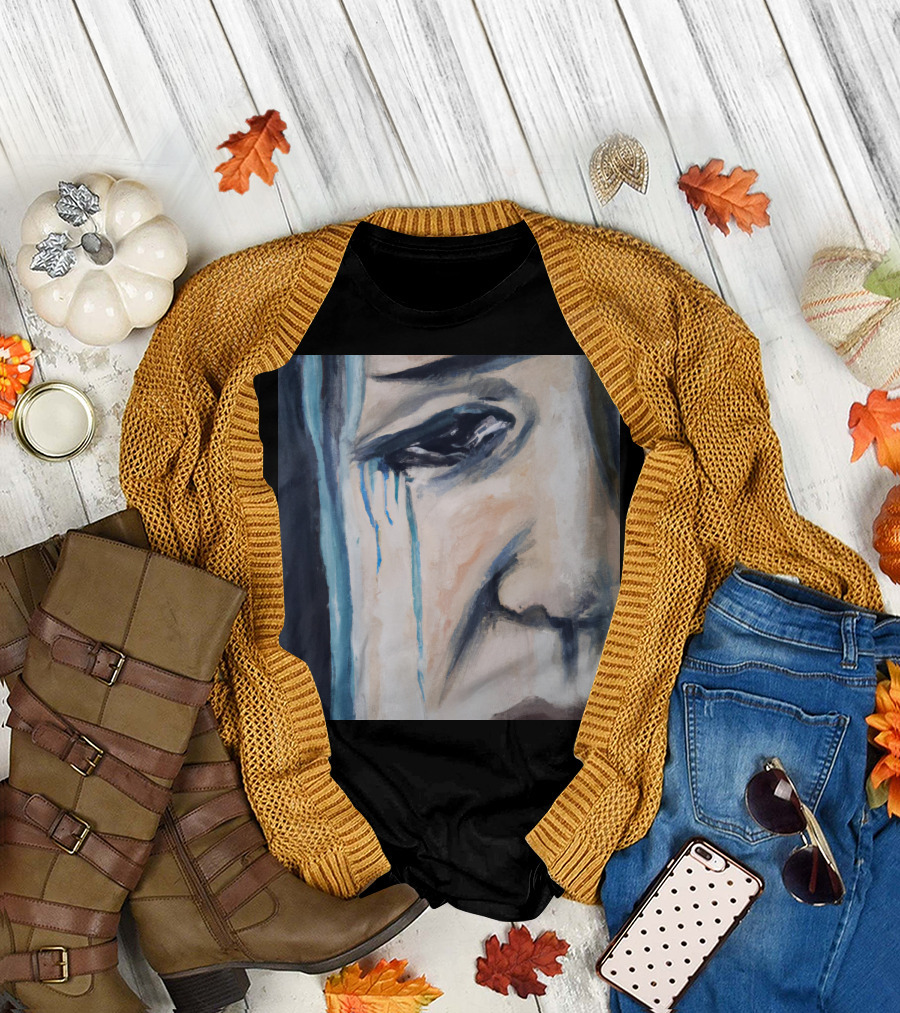 Sorrow Face Tears T-Shirt