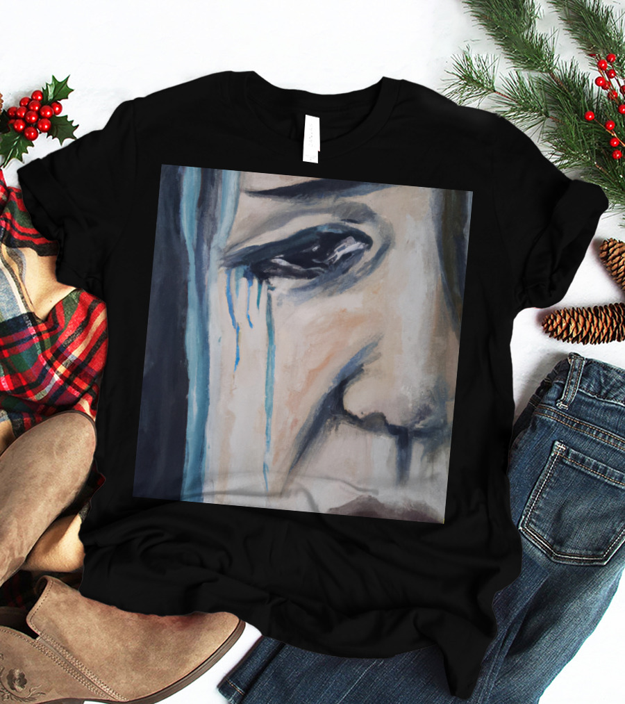 Sorrow Face Tears T-Shirt