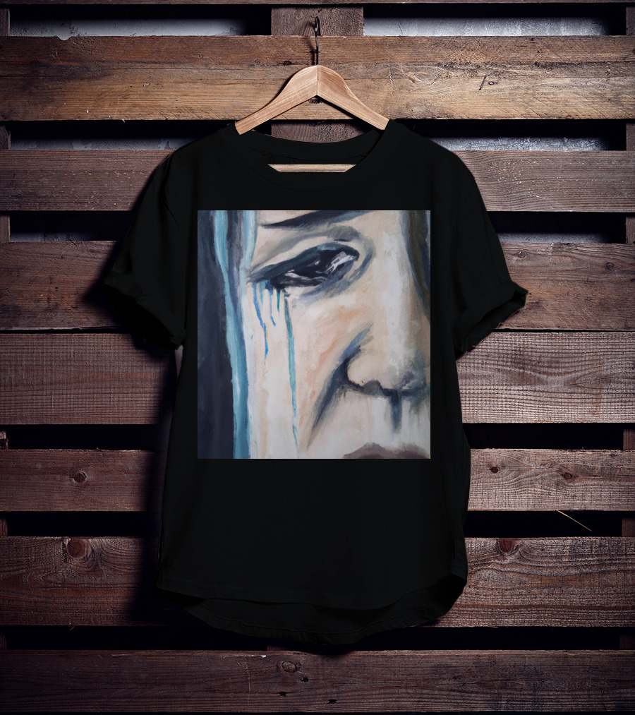 Sorrow Face Tears T-Shirt