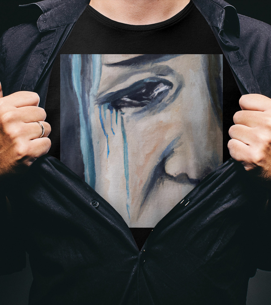 Sorrow Face Tears T-Shirt