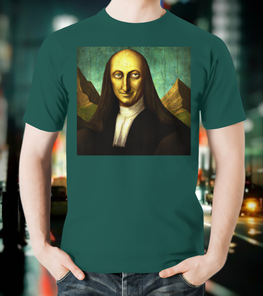 Sphinx Mona Lisa Hybrid Mysterious Smile T-Shirt