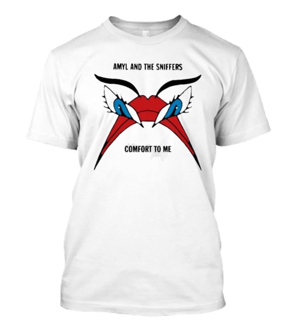 Amyl And The Sniffers Comfort To Me Red Eyes T-Shirt