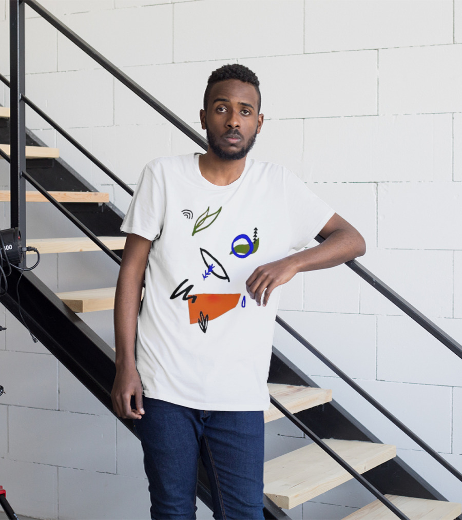 Goth Babe Abstract Aesthetic T-Shirt