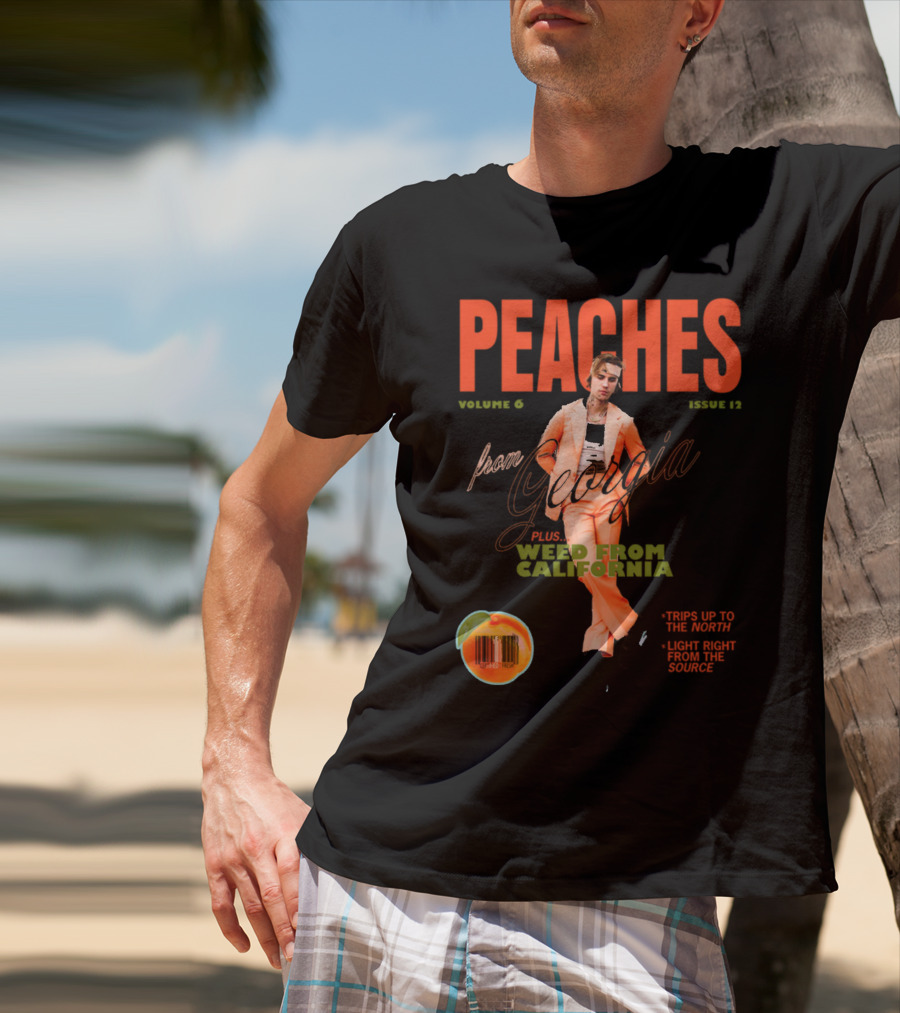PEACHES Volume 6 Issue 12 From Georgia Plus Weed From California T-Shirt