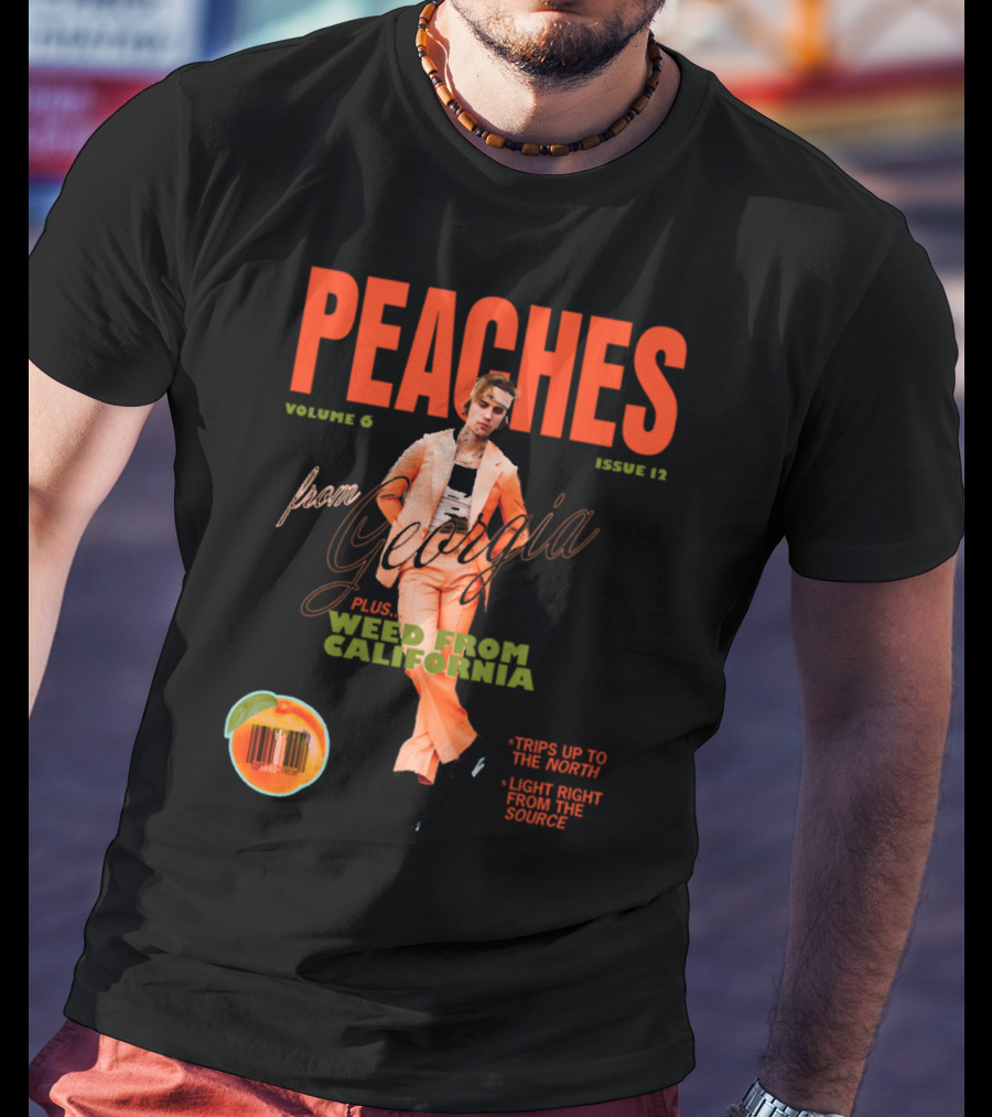PEACHES Volume 6 Issue 12 From Georgia Plus Weed From California T-Shirt
