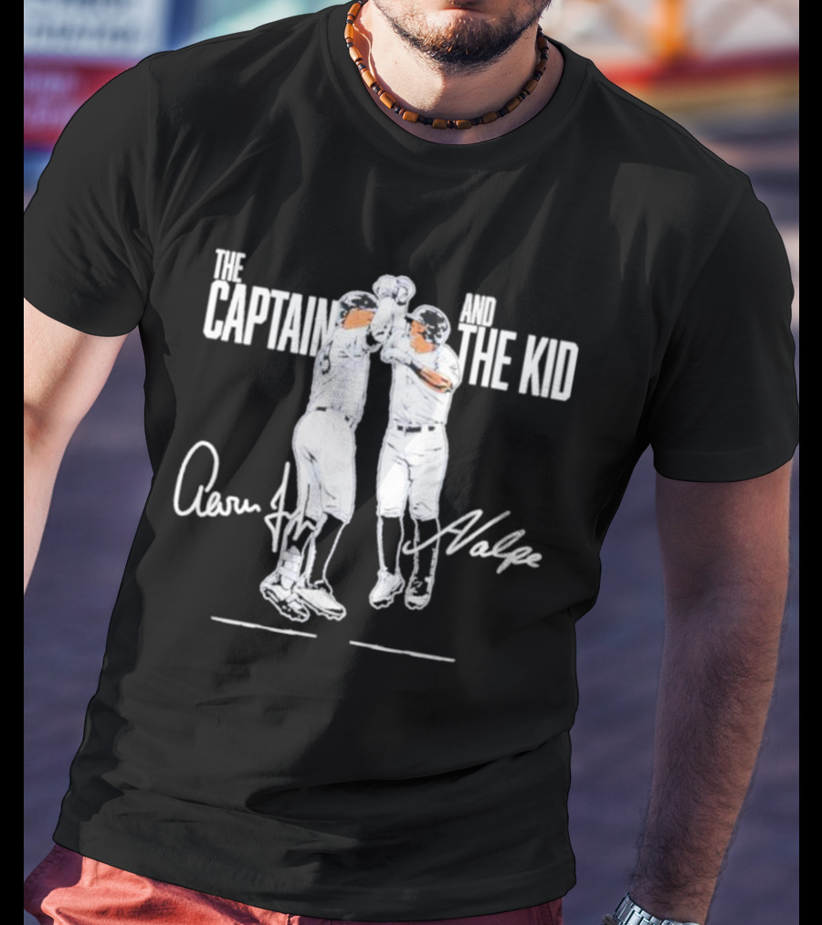 The Captain And The Kid Aaron Judge Volpe T-Shirt