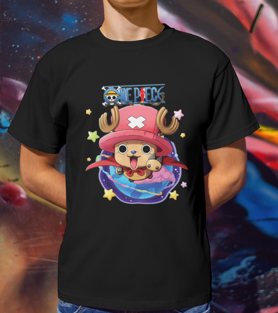 Kawaii Tony Tony Chopper One Piece Cute Starry Adventure T-Shirt