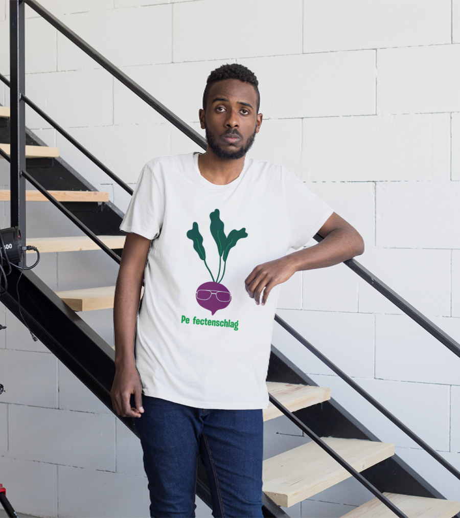 Pe Fectenschlag Super-Soft Beet Glasses T-Shirt