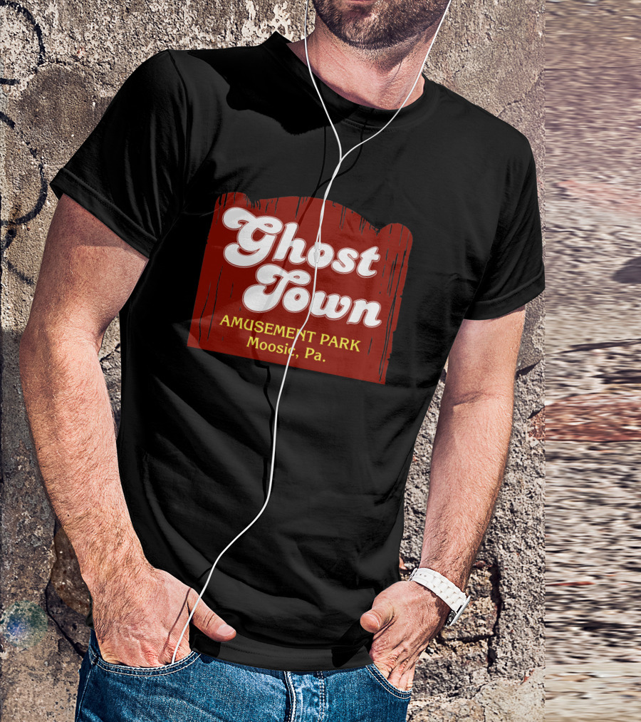 Ghost Town Amusement Park Moosic Pa T-Shirt