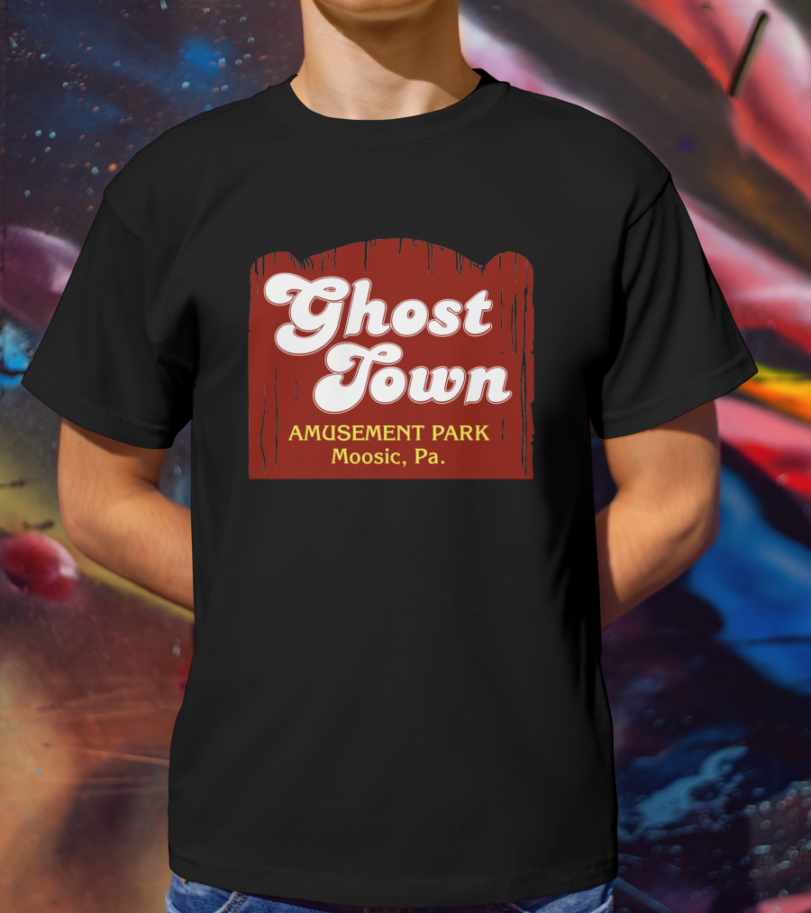 Ghost Town Amusement Park Moosic Pa T-Shirt