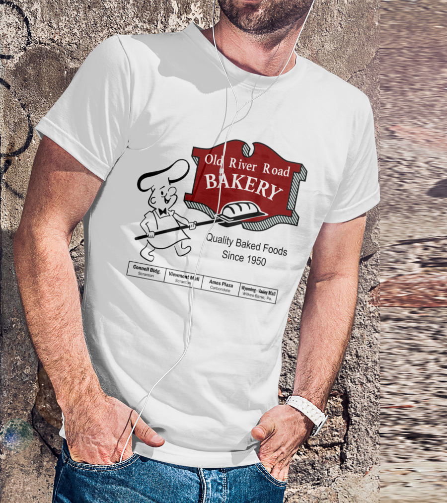 Old River Road Bakery Quality Baked Foods Since 1950 Scranton Carbondale Wilkes-Barre T-Shirt
