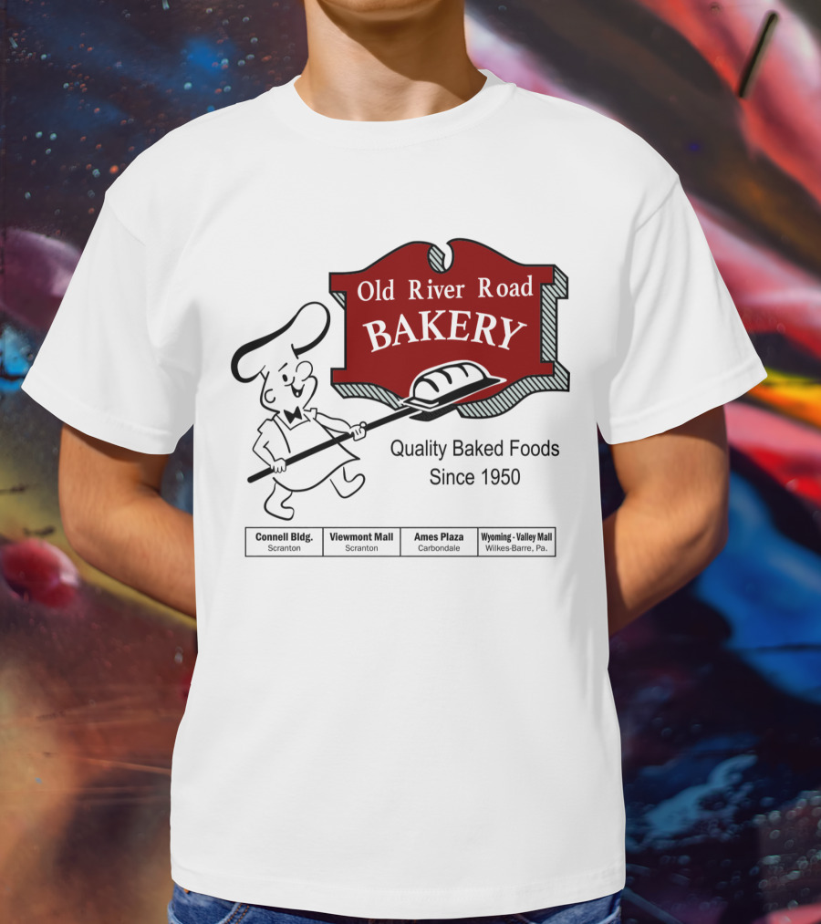 Old River Road Bakery Quality Baked Foods Since 1950 Scranton Carbondale Wilkes-Barre T-Shirt
