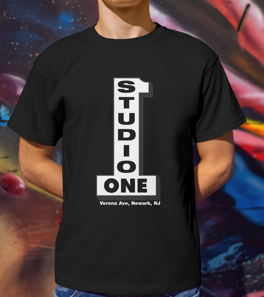 Studio One Verona Ave Newark NJ Rock Club T-Shirt