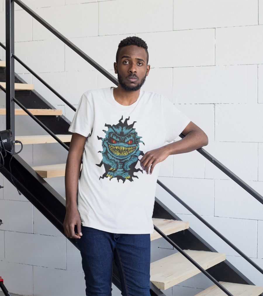 Critters Monster Creepy Grinning Beast T-Shirt