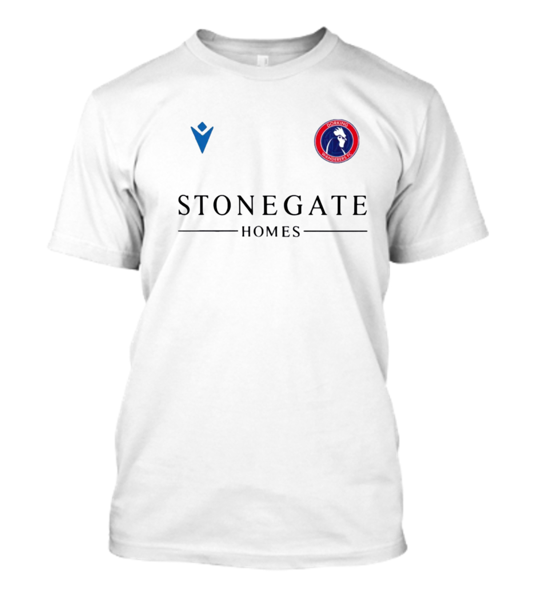 Dorking Wanderers FC New Home Stonegate Homes T-Shirt