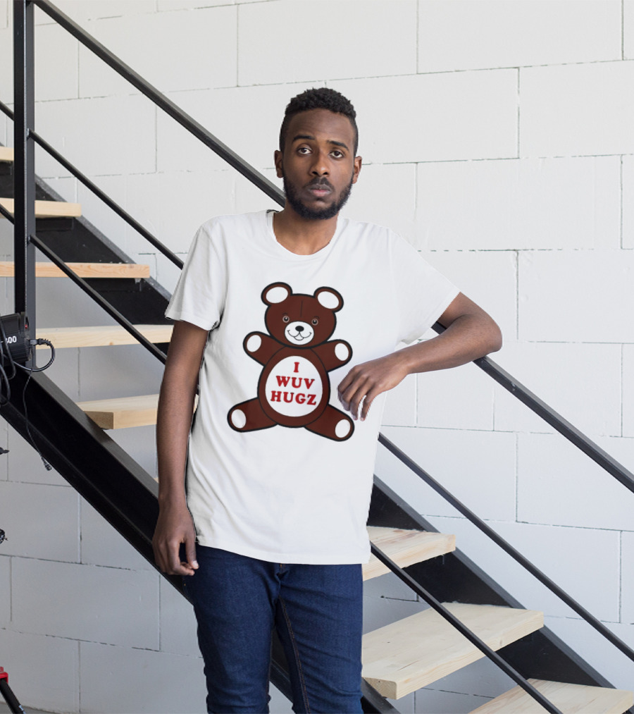 I Wuv Hugz Teddy Bear Cuddle T-Shirt