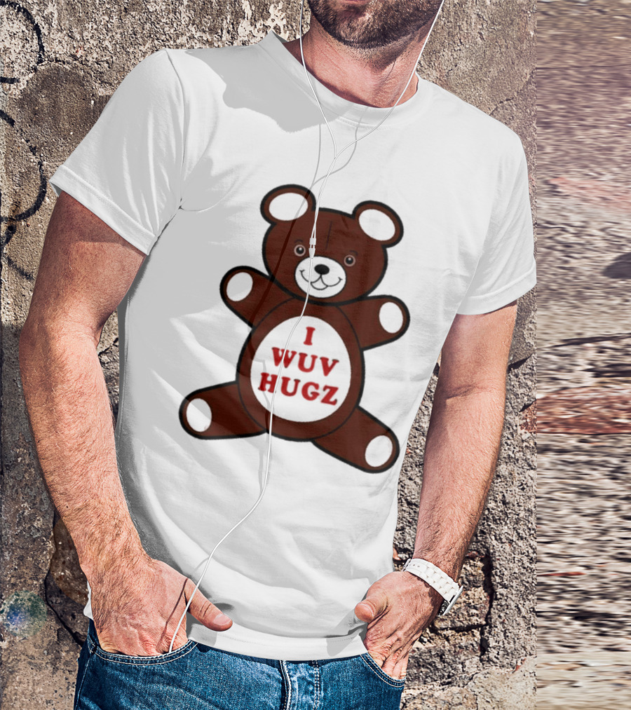 I Wuv Hugz Teddy Bear Cuddle T-Shirt