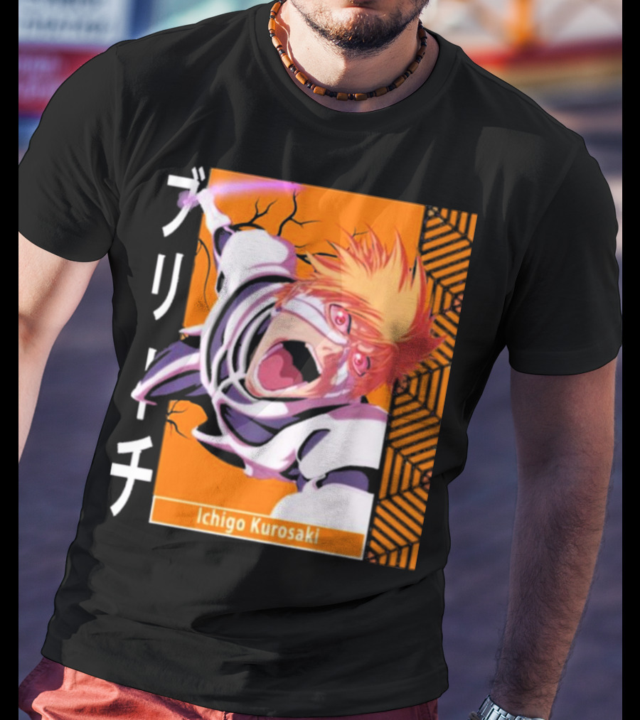 Bleach Ichigo Kurosaki Anime Manga Character T-Shirt