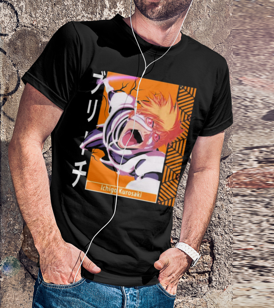 Bleach Ichigo Kurosaki Anime Manga Character T-Shirt