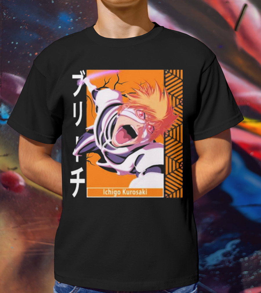 Bleach Ichigo Kurosaki Anime Manga Character T-Shirt