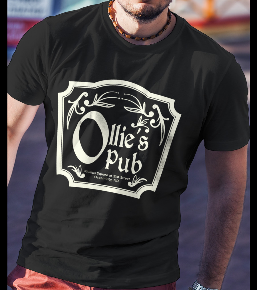 Ollie's Pub Phillips Square 21st Street Ocean City MD T-Shirt