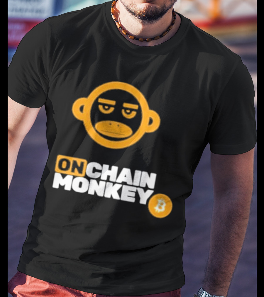 Onchain Monkey OCM OG Bitcoin Icon T-Shirt
