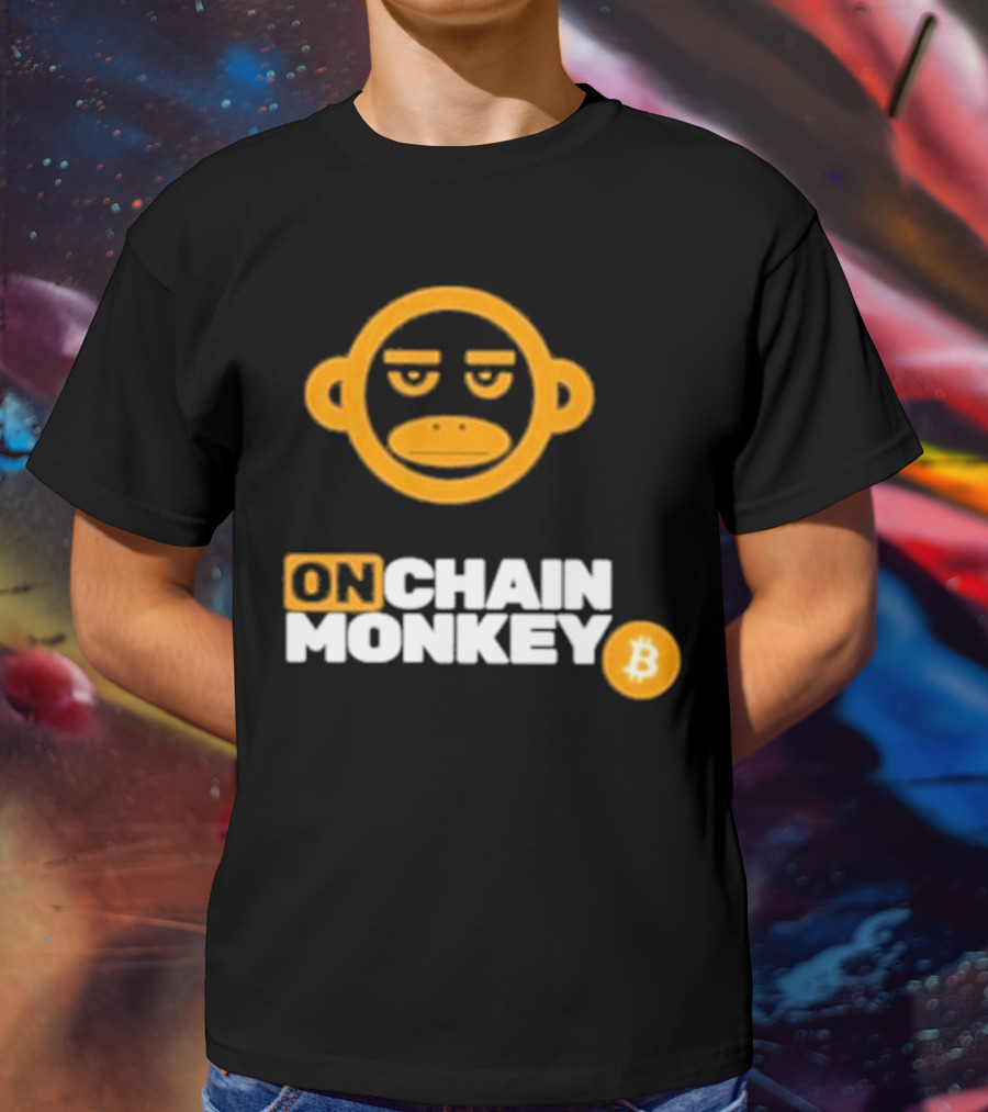Onchain Monkey OCM OG Bitcoin Icon T-Shirt