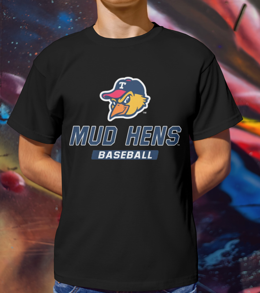 Toledo Mud Hens Baseball Team Logo Champion T-Shirt