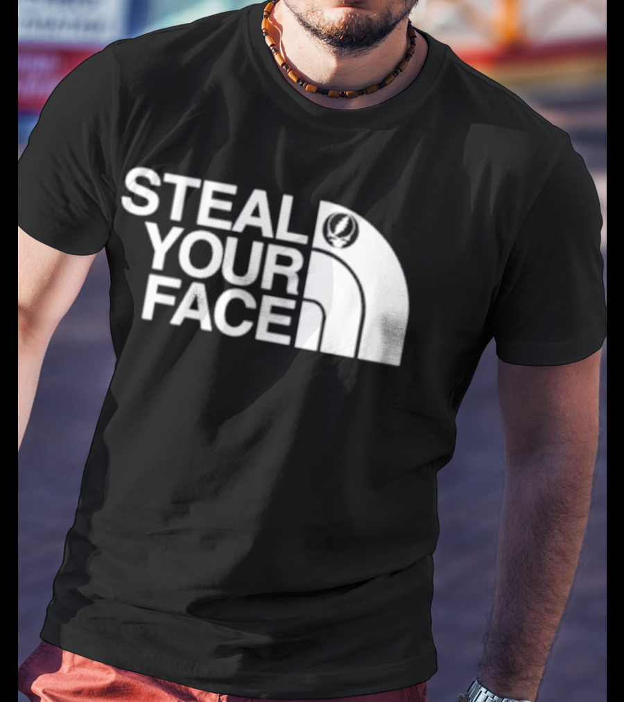 Steal Your Face Grateful Dead North Face T-Shirt