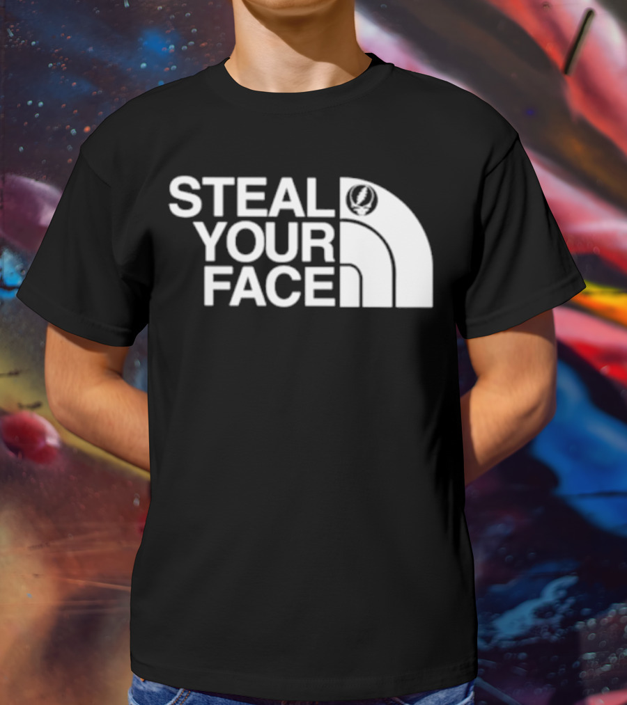 Steal Your Face Grateful Dead North Face T-Shirt