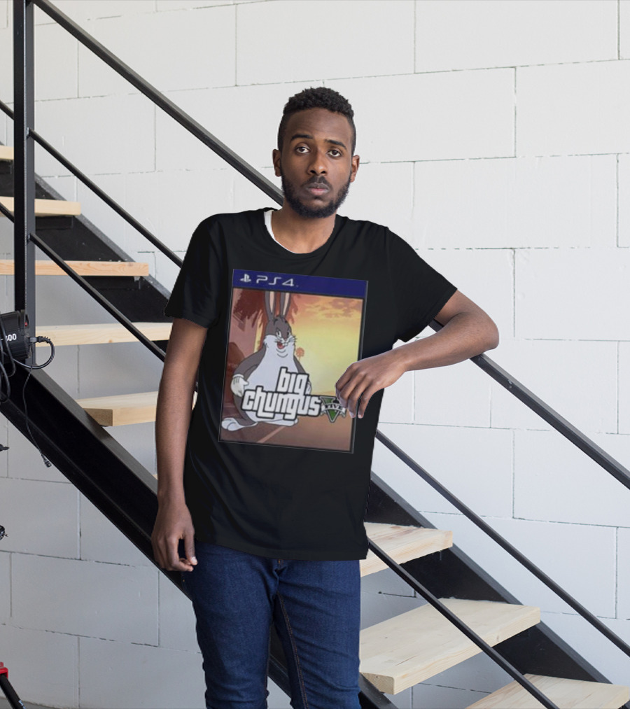 Big Chungus Grand Theft Auto V Sony PlayStation 4 Crossover T-Shirt