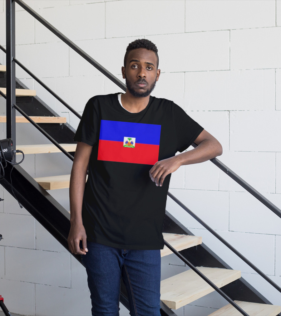 Haitian Flag Day Celebration With National Colors T-Shirt