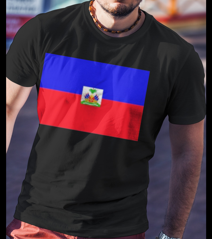 Haitian Flag Day Celebration With National Colors T-Shirt
